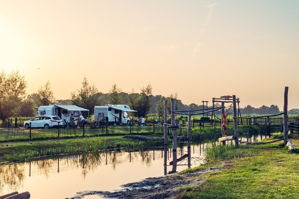 Kleine boerderijcamping in Zuid-Holland