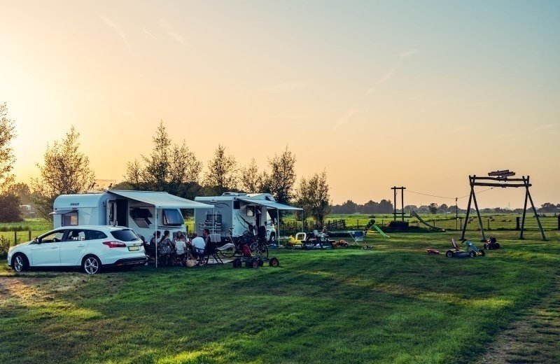 Kamperen kleine camping zuid holland