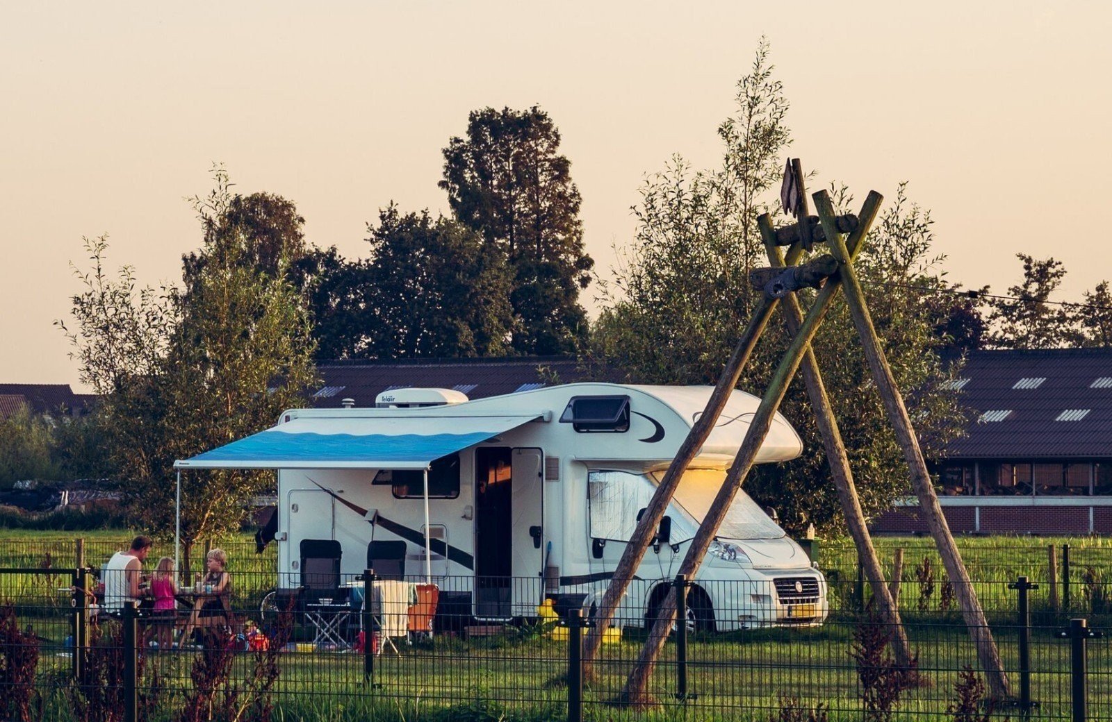 Kamperen bij Schoonhoven