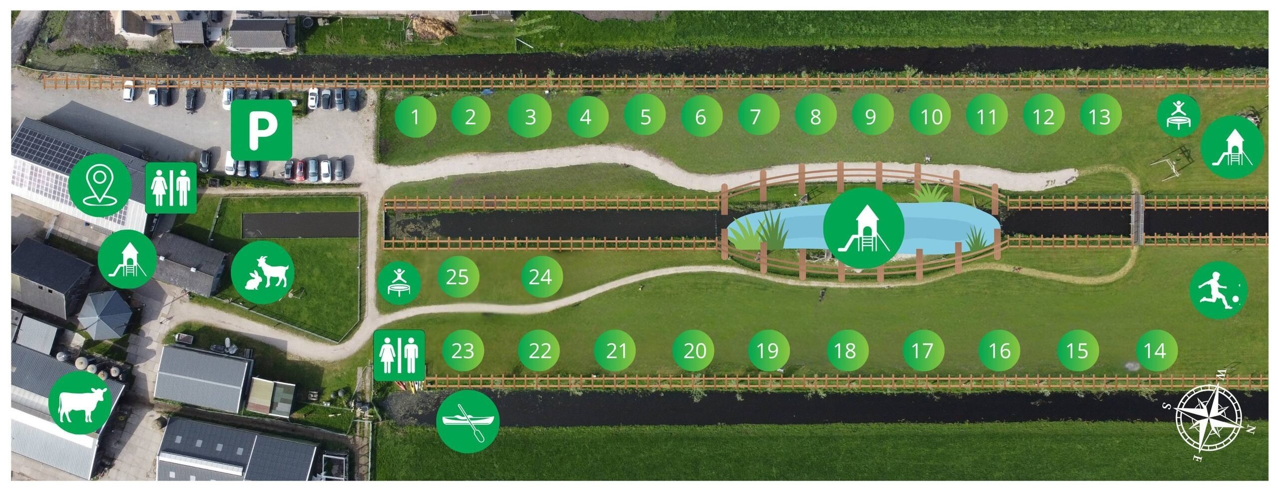 Plattegrond Stolkse Weide